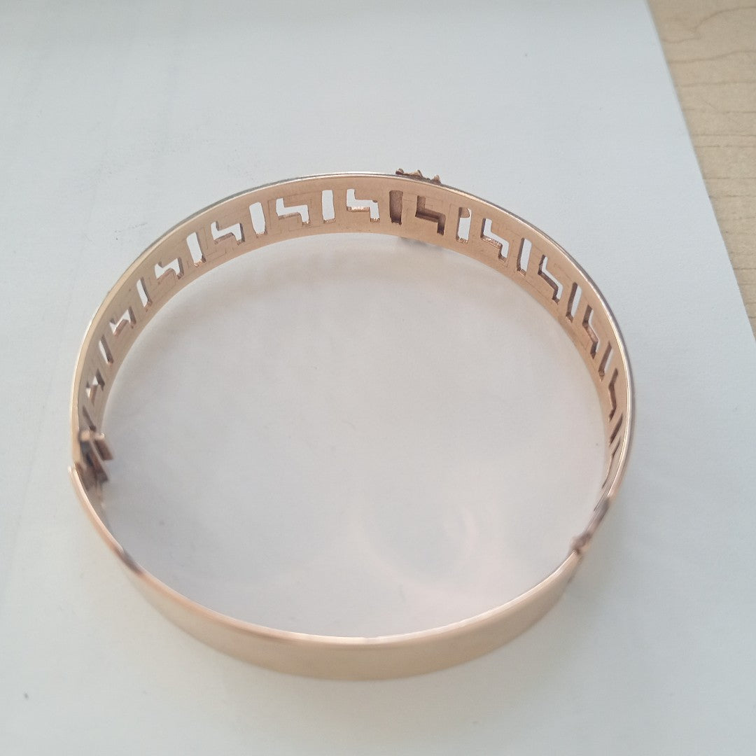 PULSERA RIGIDA ORO 10 K 20,40 GRMS (SEMINUEVO)