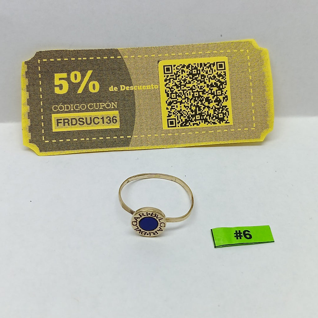ANILLITO ORO 14 K 1.2 GRMS (SEMINUEVO)
