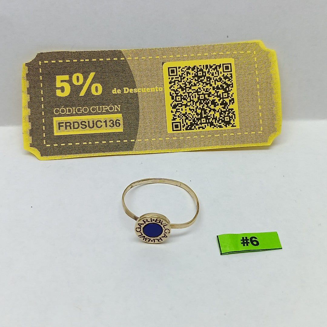 ANILLITO ORO 14 K 1.2 GRMS (SEMINUEVO)