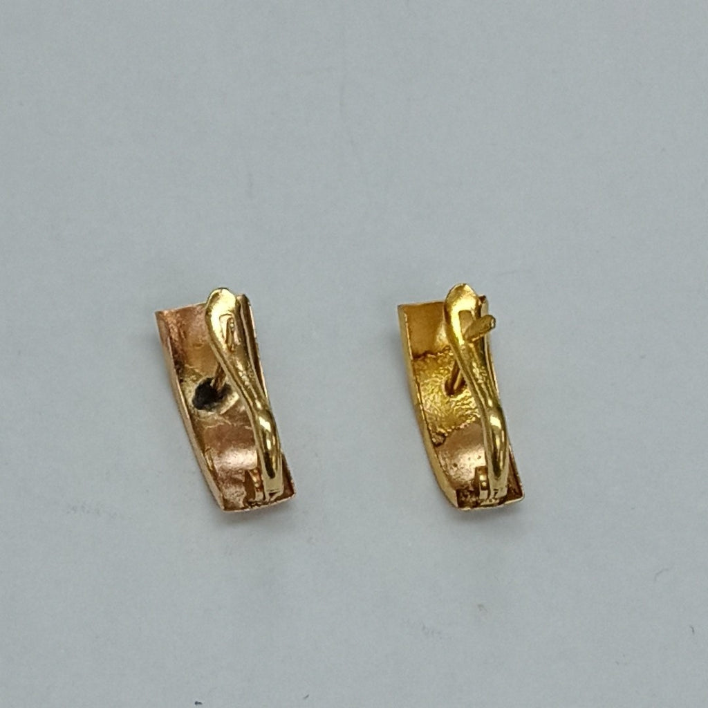 ARETES PAR ORO 14 K 0.8 GRMS (SEMINUEVO)