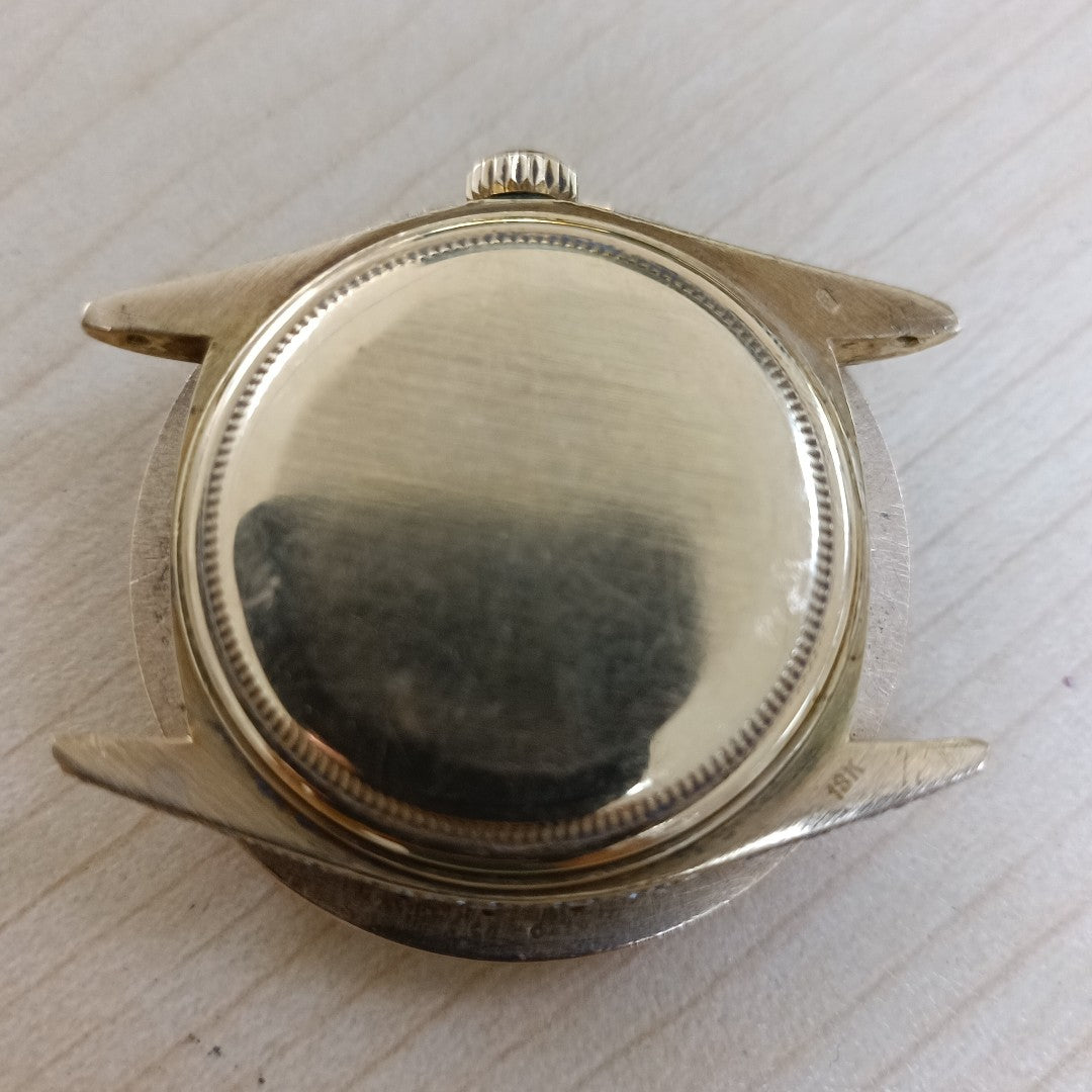 RELOJ CAJA Y PULSO ORO ORO 18 K 127.7 GRMS (SEMINUEVO)