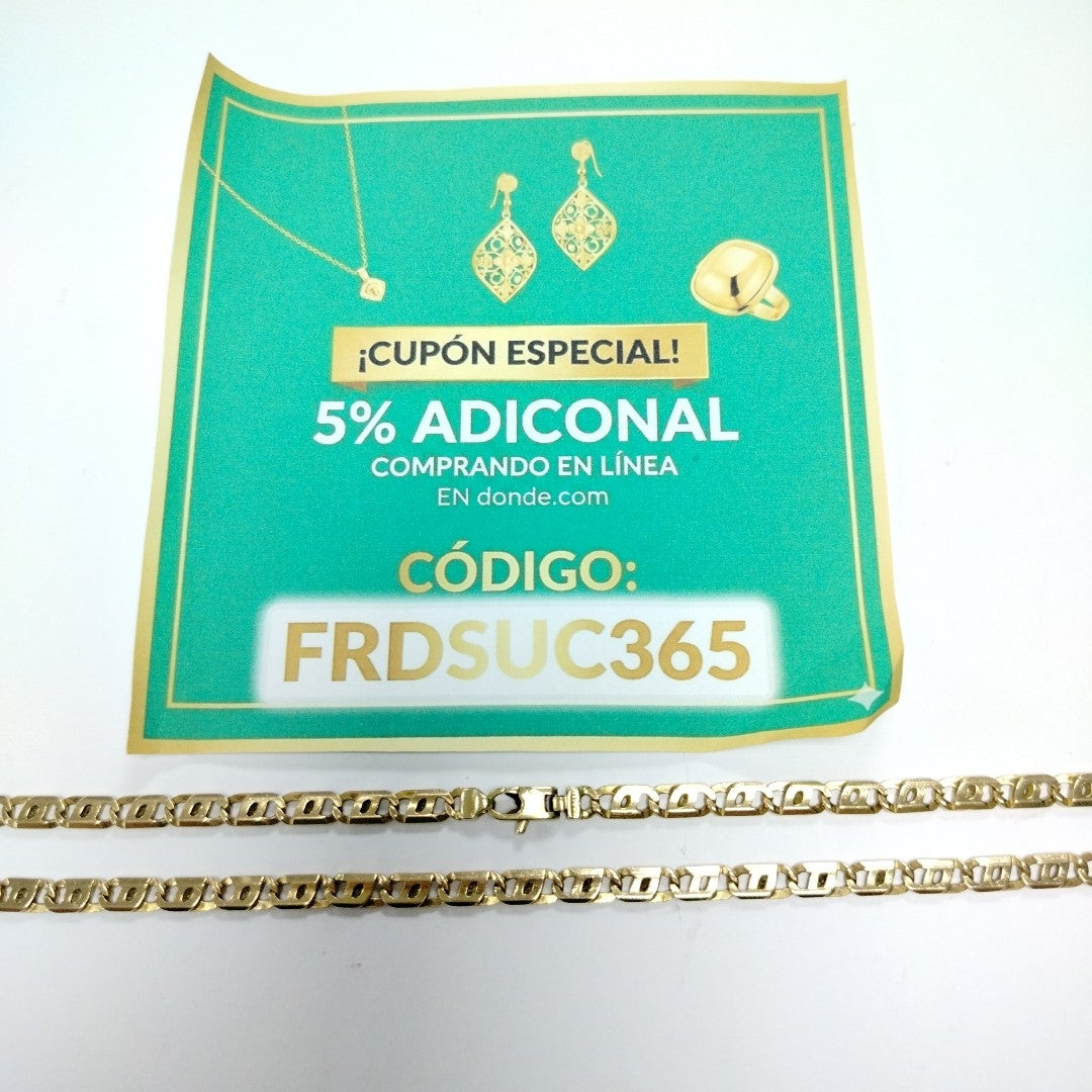 CADENA ORO 14 K 36 GRMS (SEMINUEVO)