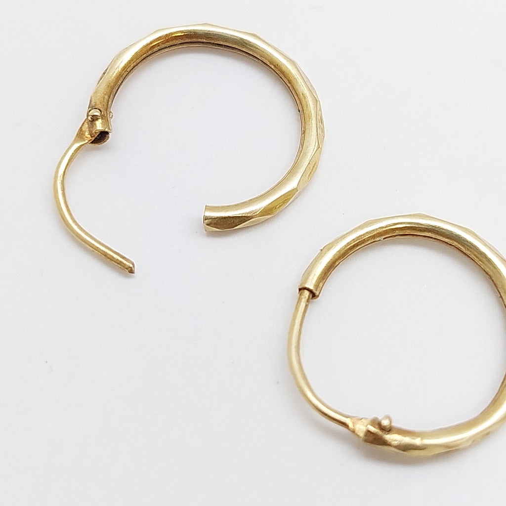 ARRACADAS PAR ORO 14 K 0.9 GRMS (SEMINUEVO)