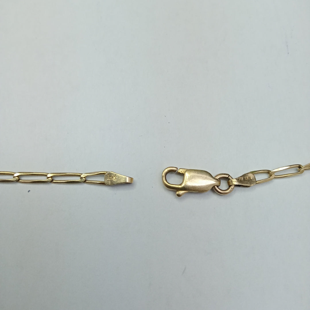 CADENA ORO 14 K 5 GRMS (SEMINUEVO)