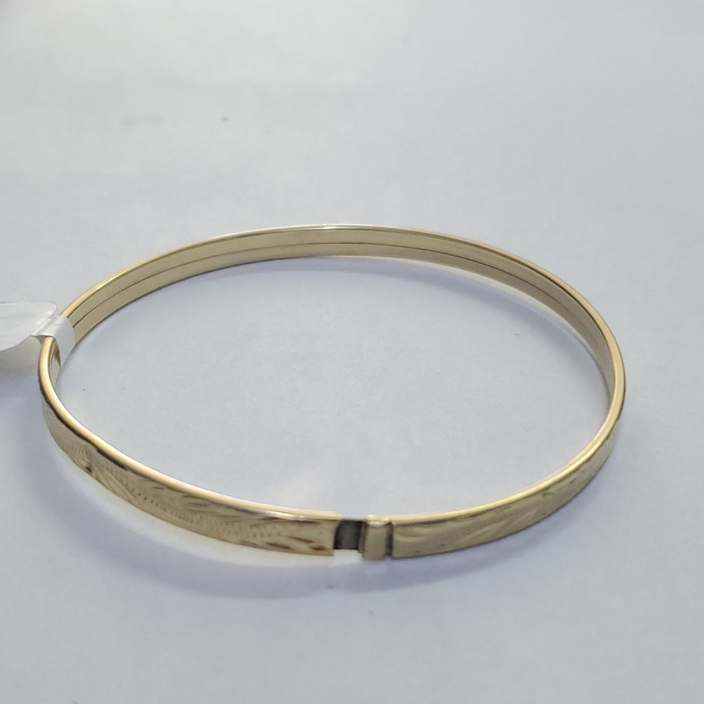 PULSERA RIGIDA ORO 10 K 5.3 GRMS (SEMINUEVO)