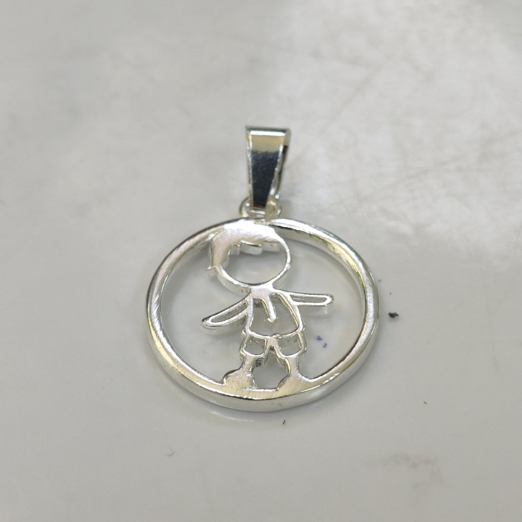 DIJE NIÑO PLATA .925 2 GR (NUEVO)