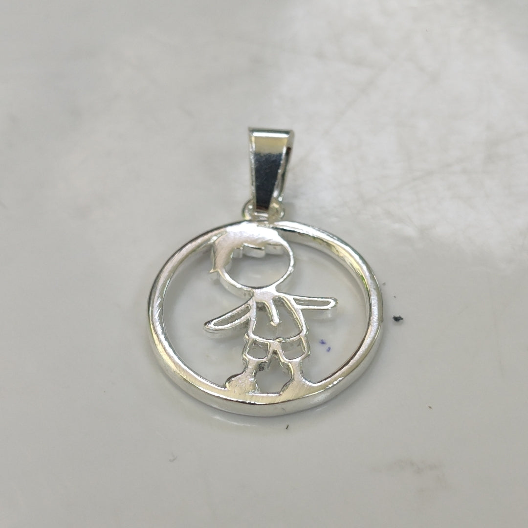 DIJE NIÑO PLATA .925 2 GR (NUEVO)