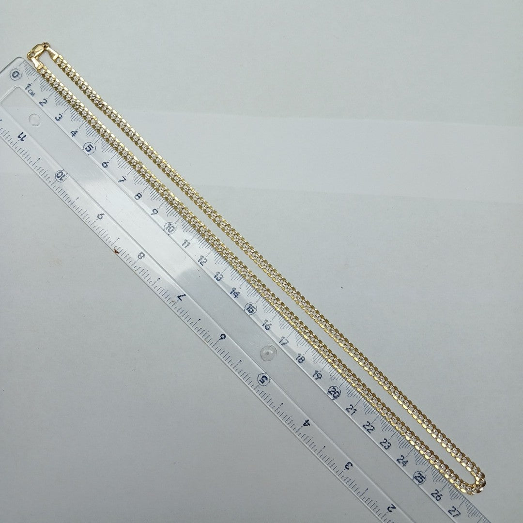 CADENA ORO,RODIADO 14 K 11,50 GRMS (SEMINUEVO)