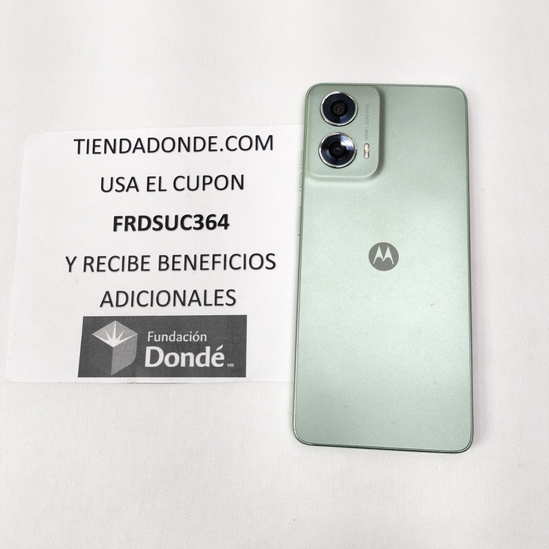 CELULAR MOTOROLA MOTO G24 XT2423-1 (2024) 128 GB 4 GB RAM (SEMINUEVO)