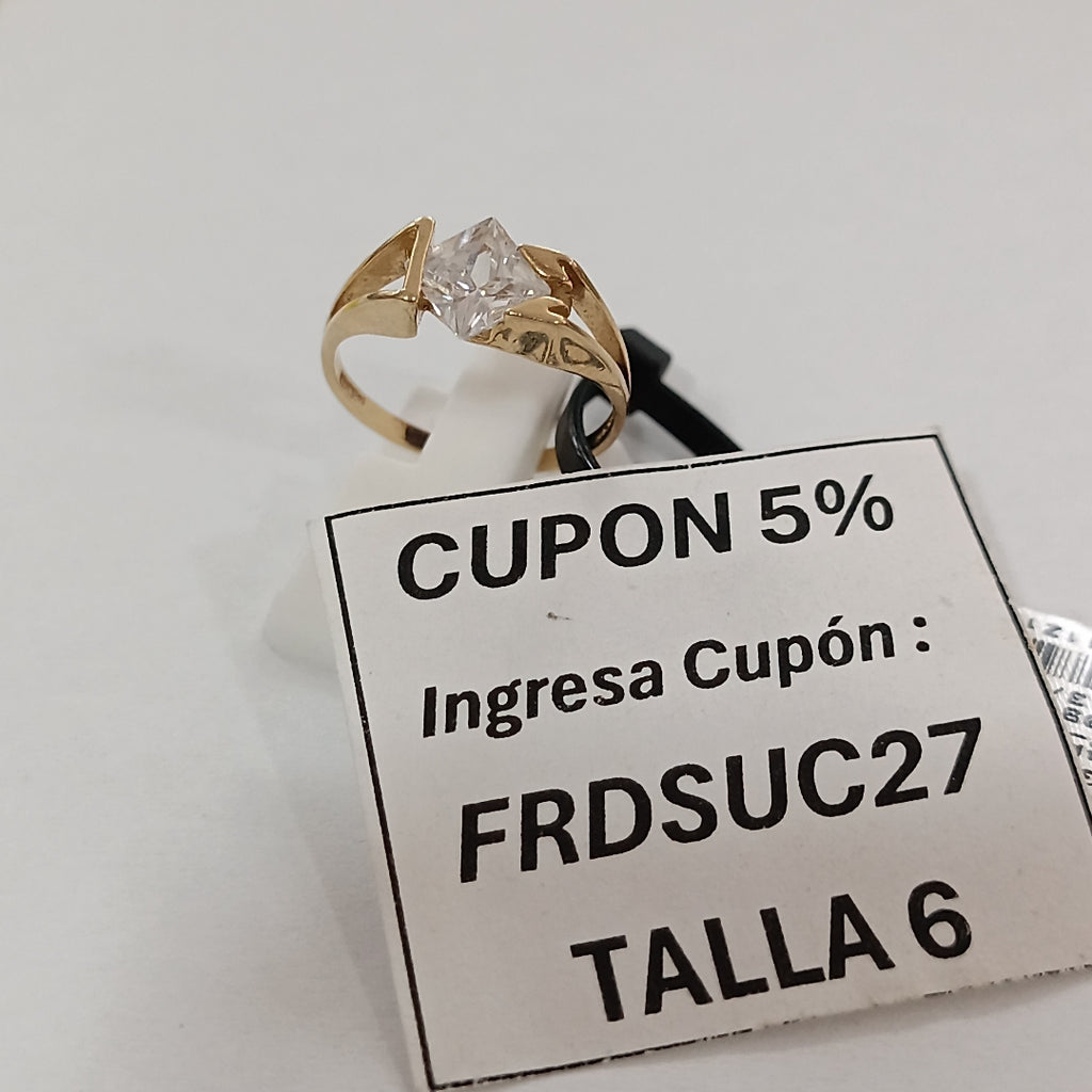 ANILLO ORO 14 K 2.2 GRMS (SEMINUEVO)