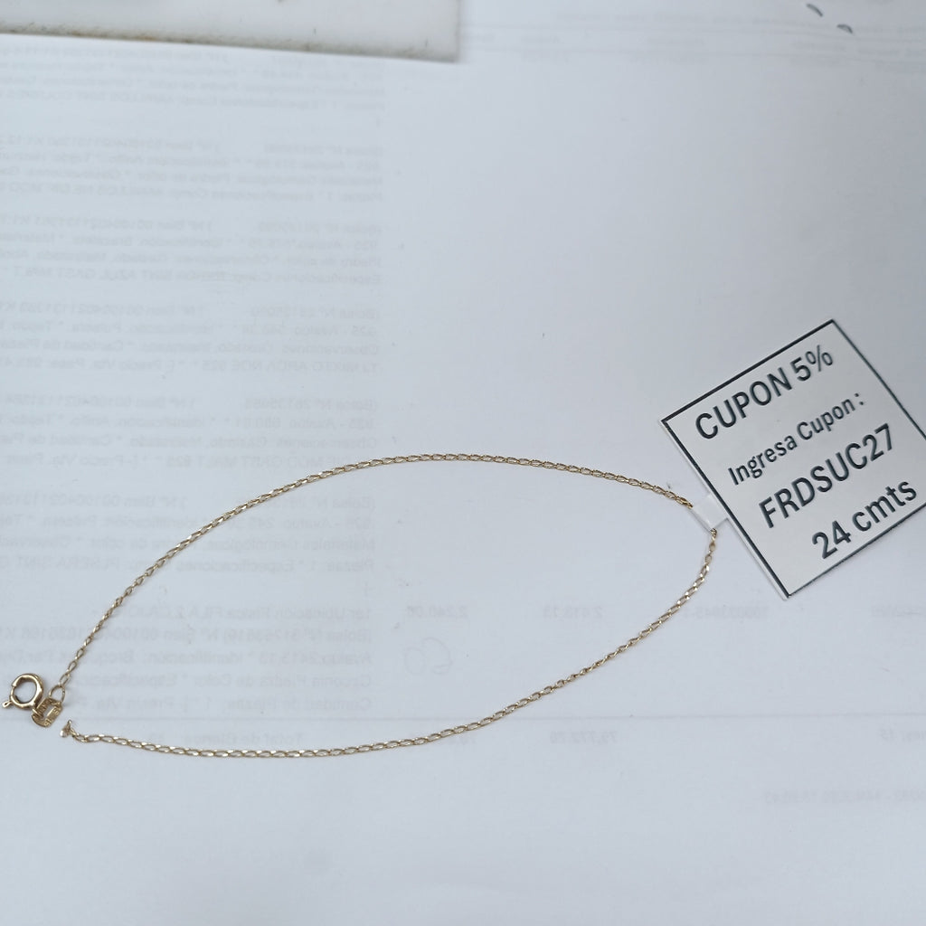 PULSERA ORO 14 K 0,60 GRMS (SEMINUEVO)
