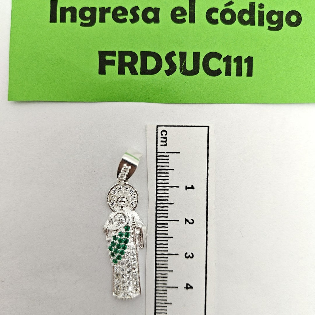 DIJE SAN JUDAS PLATA .925 4.7 GR (NUEVO)