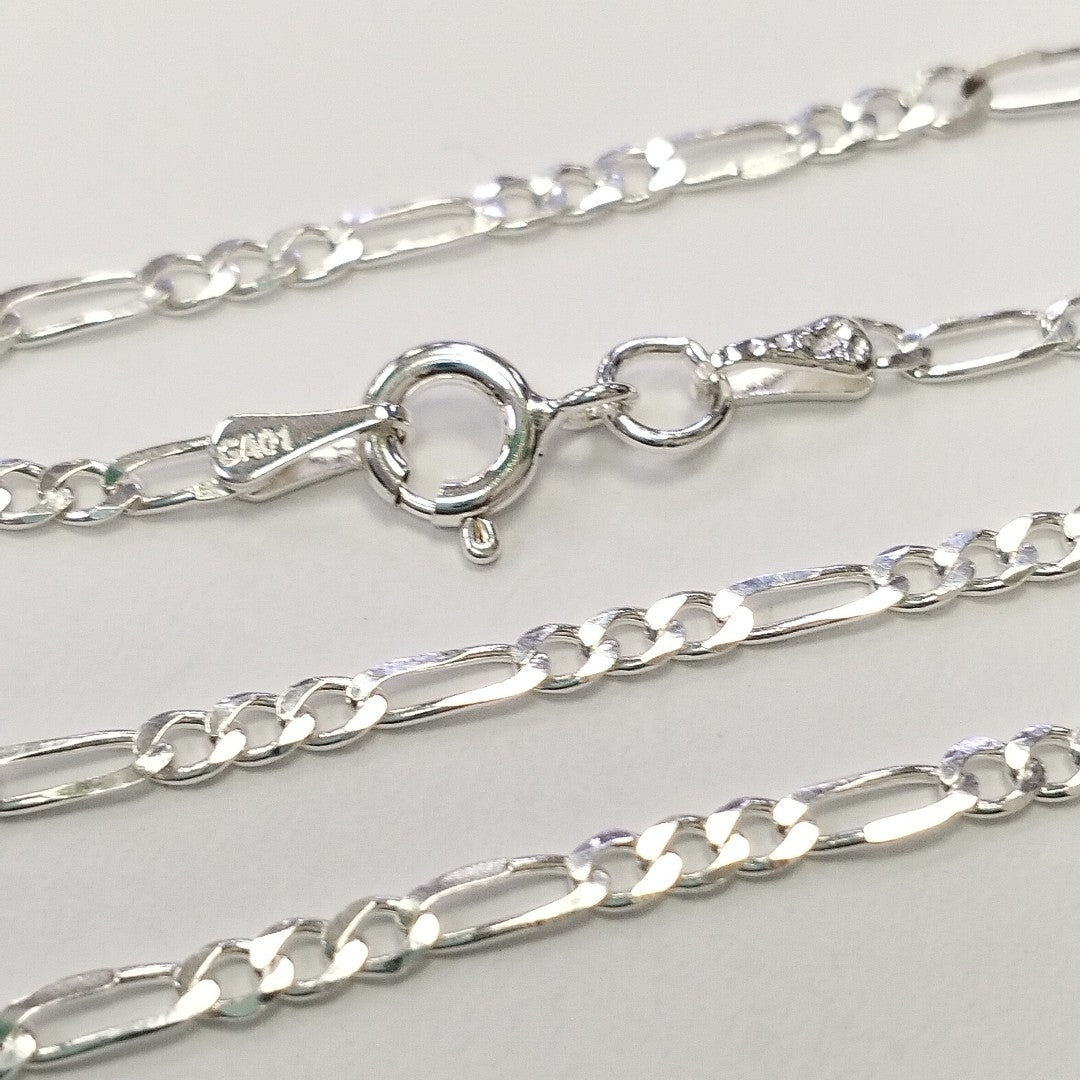 CADENA TEJIDO 3X1 PLATA .925 55 CM 4.2 GR (NUEVO)