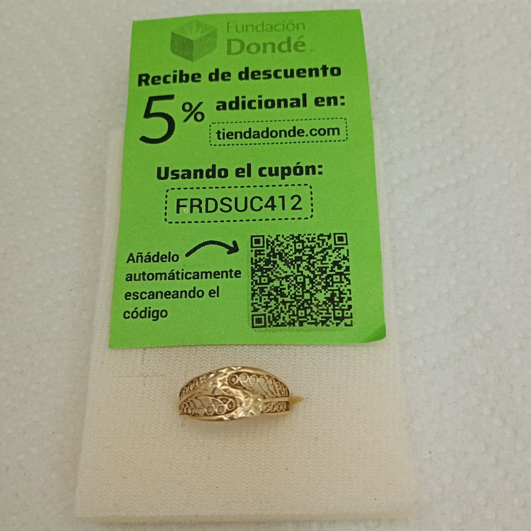 ANILLITO ORO 14 K 1,70 GRMS (SEMINUEVO)