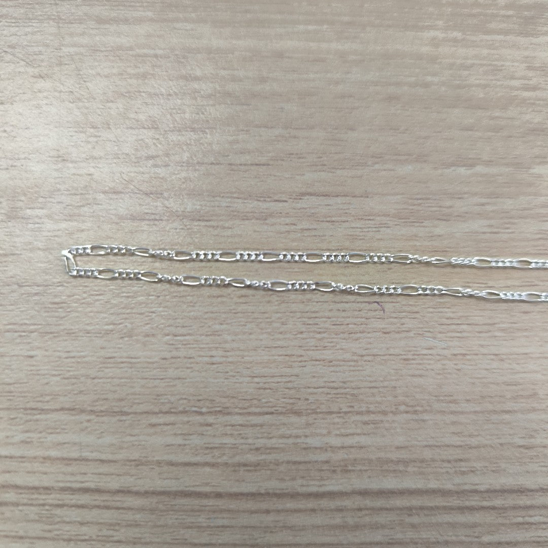 CADENA TEJIDO 3X1 PLATA .925 50 CM 2.2 GR (NUEVO)