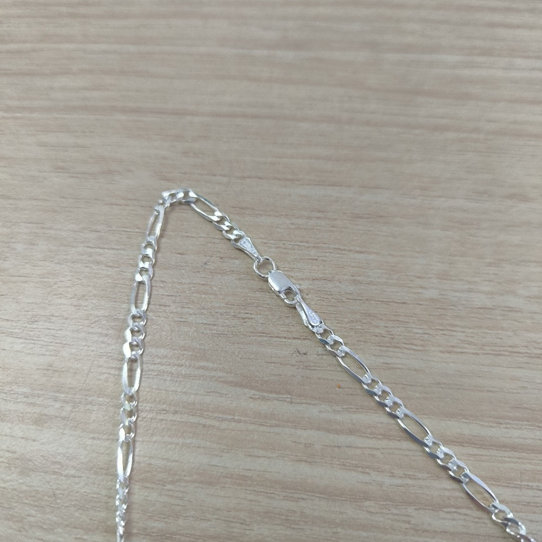 CADENA TEJIDO 3X1 PLATA .925 50 CM 7 GR (NUEVO)