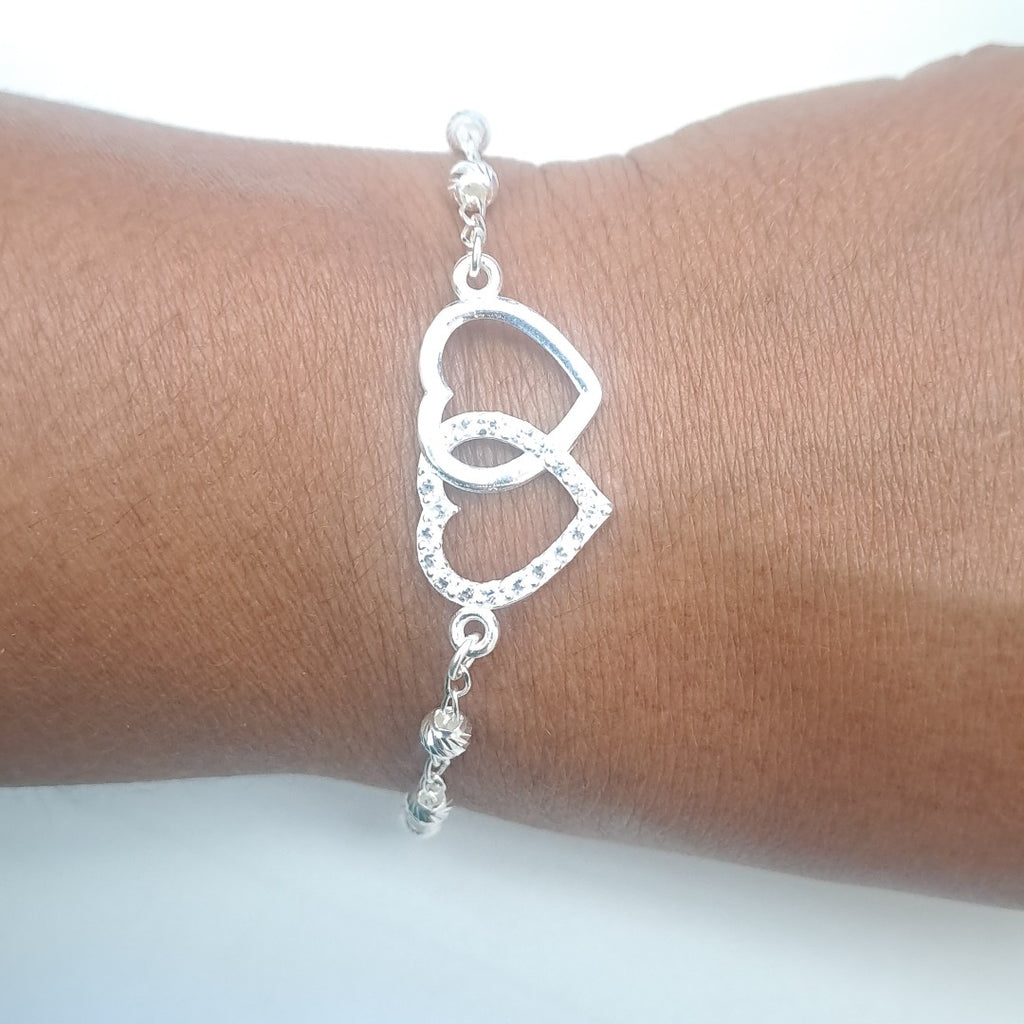 PULSERA TEJIDO TEJIDO ESPECIAL PLATA .925 18 CM 4.1 GR (NUEVO)