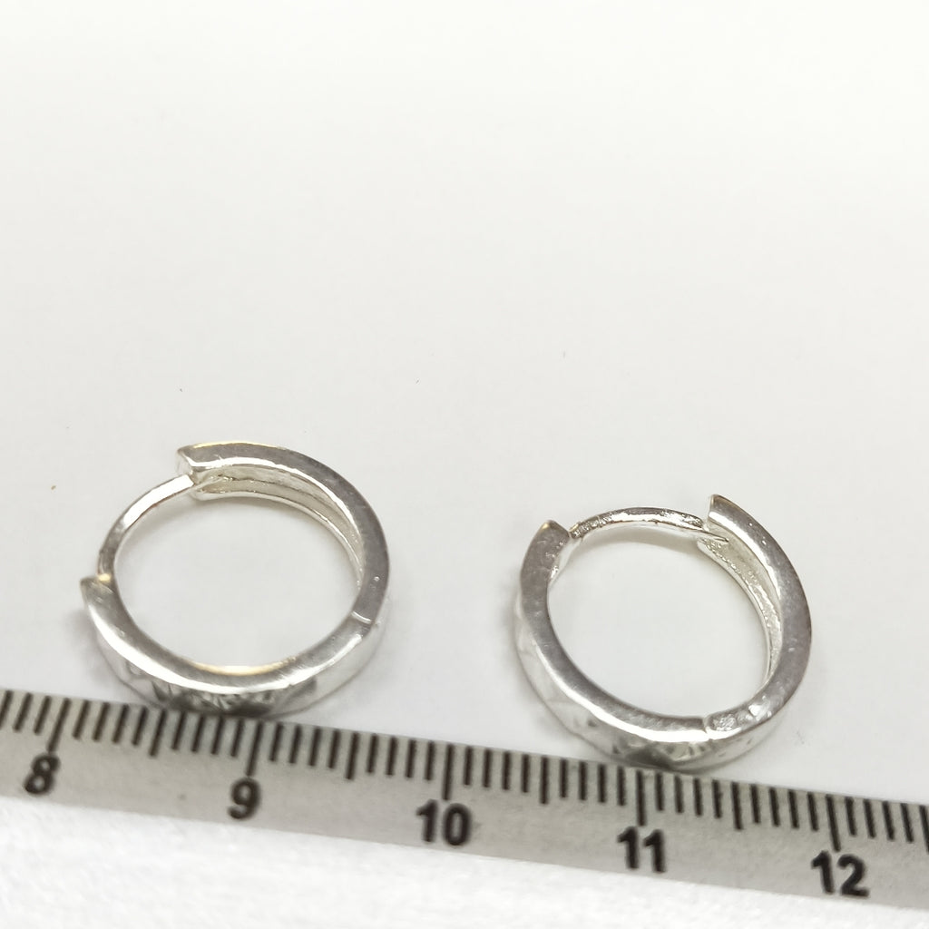 ARRACADAS LABRADAS PLATA .925 3.2 GR (NUEVO)