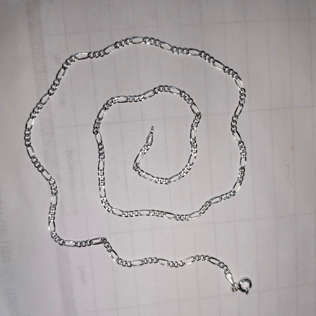 CADENA TEJIDO 3X1 PLATA .925 50 CM 4.3 GR (NUEVO)