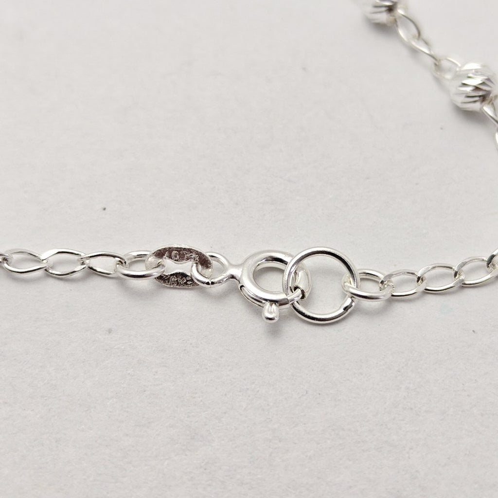 PULSERA TEJIDO TEJIDO ESPECIAL PLATA .925 18 CM 4 GR (NUEVO)