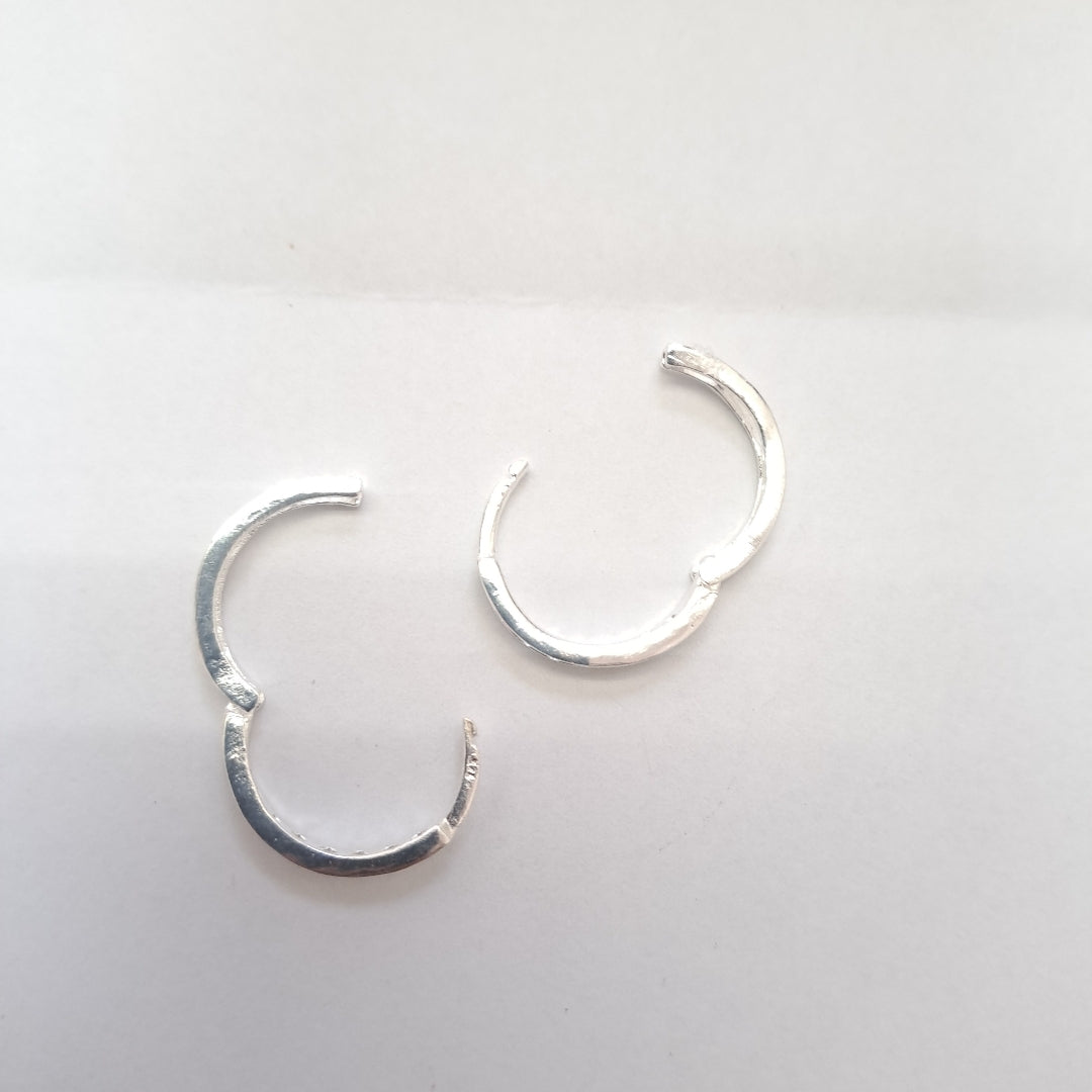 ARRACADAS C/CIRCONIAS PLATA .925 2.1 GR (NUEVO)