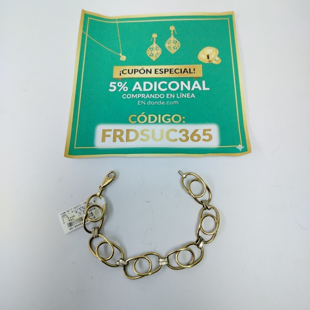 PULSERA ORO 14 K 12,30 GRMS (SEMINUEVO)