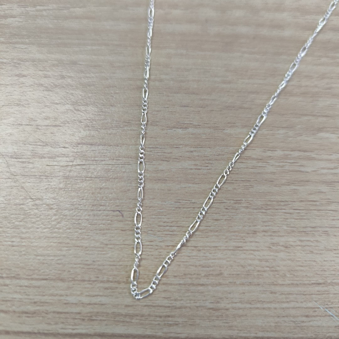 CADENA TEJIDO 3X1 PLATA .925 50 CM 2.2 GR (NUEVO)