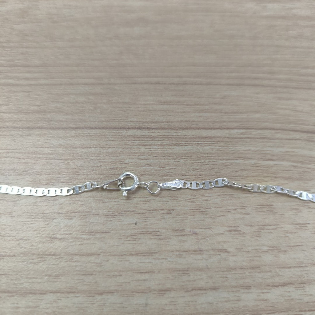 CADENA TEJIDO ESPEJO PLATA .925 60 CM 4.3 GR (NUEVO)