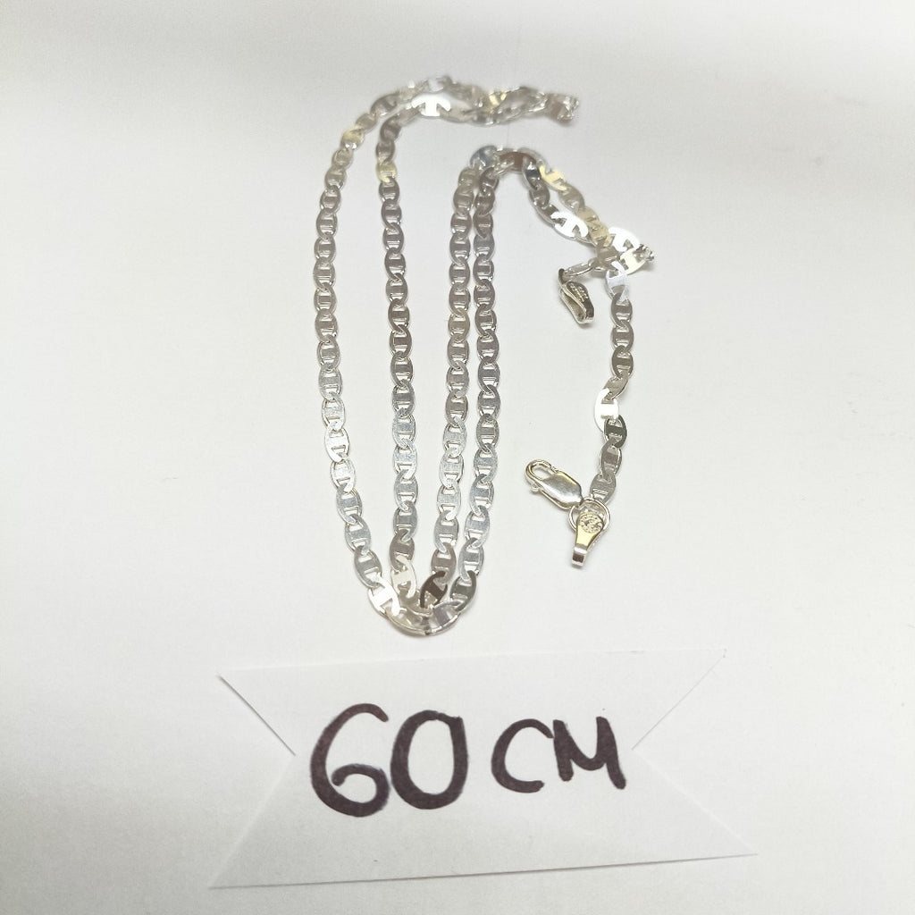 CADENA TEJIDO GUCHI PLATA .925 60 CM 9.4 GR (NUEVO)