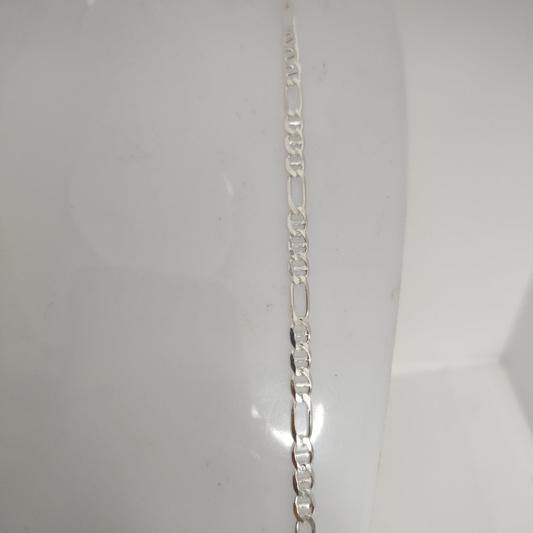 CADENA TEJIDO 3X1 PLATA .925 60 CM 8.5 GR (NUEVO)