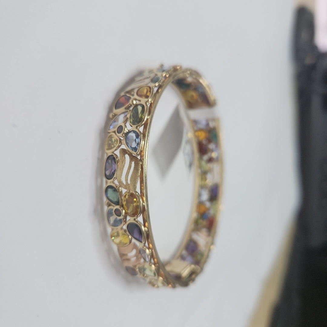 PULSERA RIGIDA ORO 14 K 34.2 GRMS (SEMINUEVO)