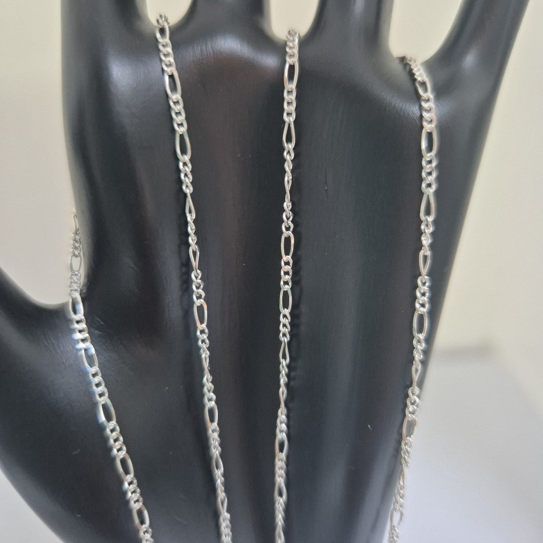 CADENA TEJIDO 3X1 PLATA .925 50 CM 2.2 GR (NUEVO)