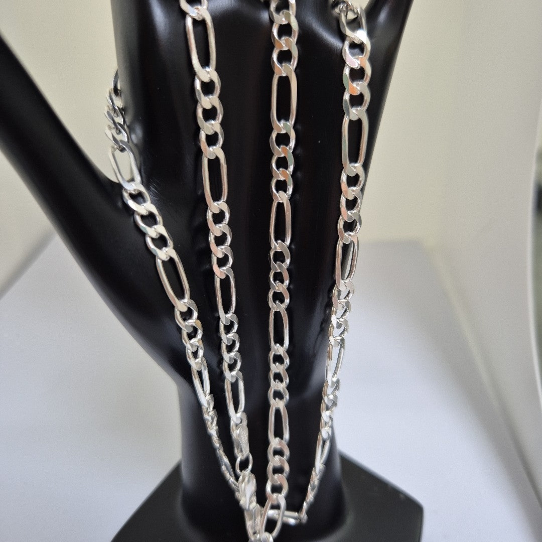 CADENA TEJIDO 3X1 PLATA .925 55 CM 16.2 GR (NUEVO)