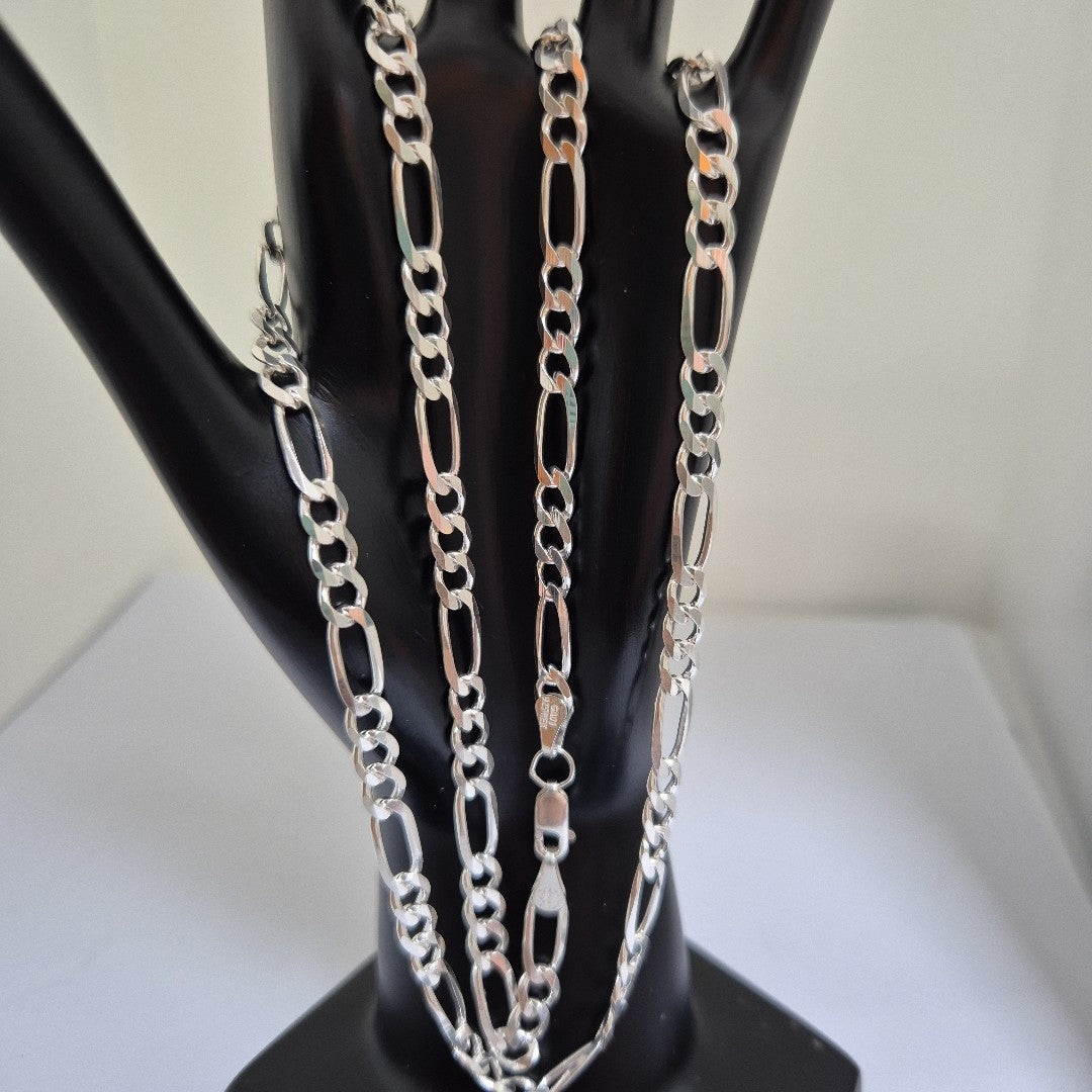 CADENA TEJIDO 3X1 PLATA .925 55 CM 15.9 GR (NUEVO)