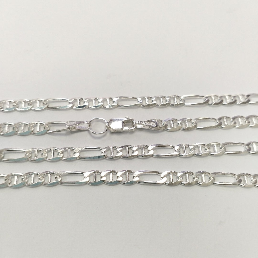 CADENA TEJIDO 3X1 PLATA .925 60 CM 8.3 GR (NUEVO)