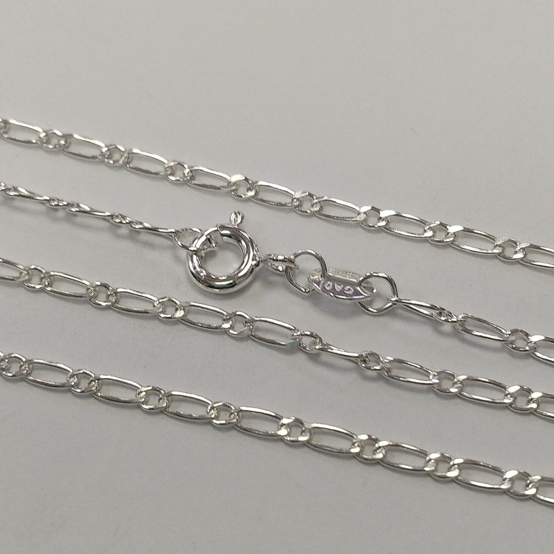 CADENA TEJIDO 1X1 PLATA .925 50 CM 3.1 GR (NUEVO)