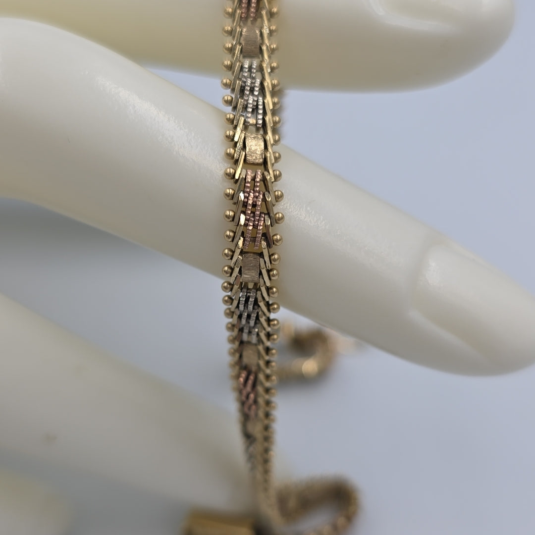 PULSERA ORO 14 K 9.3 GRMS (SEMINUEVO)