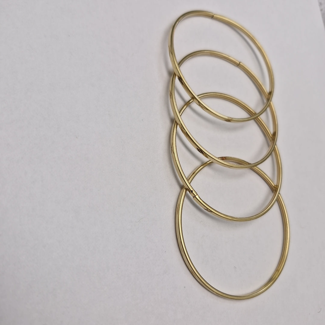 PULSERA RIGIDA ORO 8 K 11.8 GRMS (SEMINUEVO)