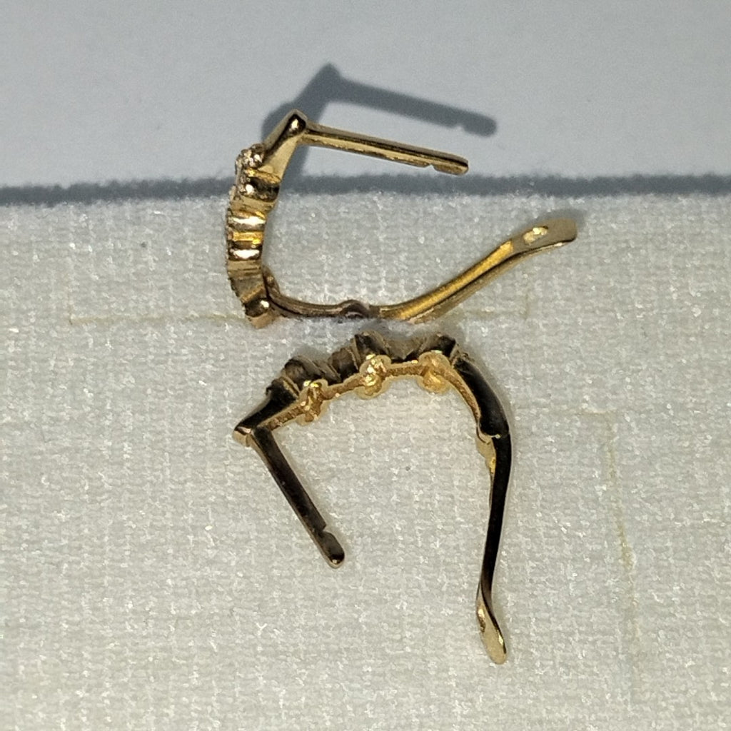ARETES PAR ORO 10 K 2,40 GRMS (SEMINUEVO)