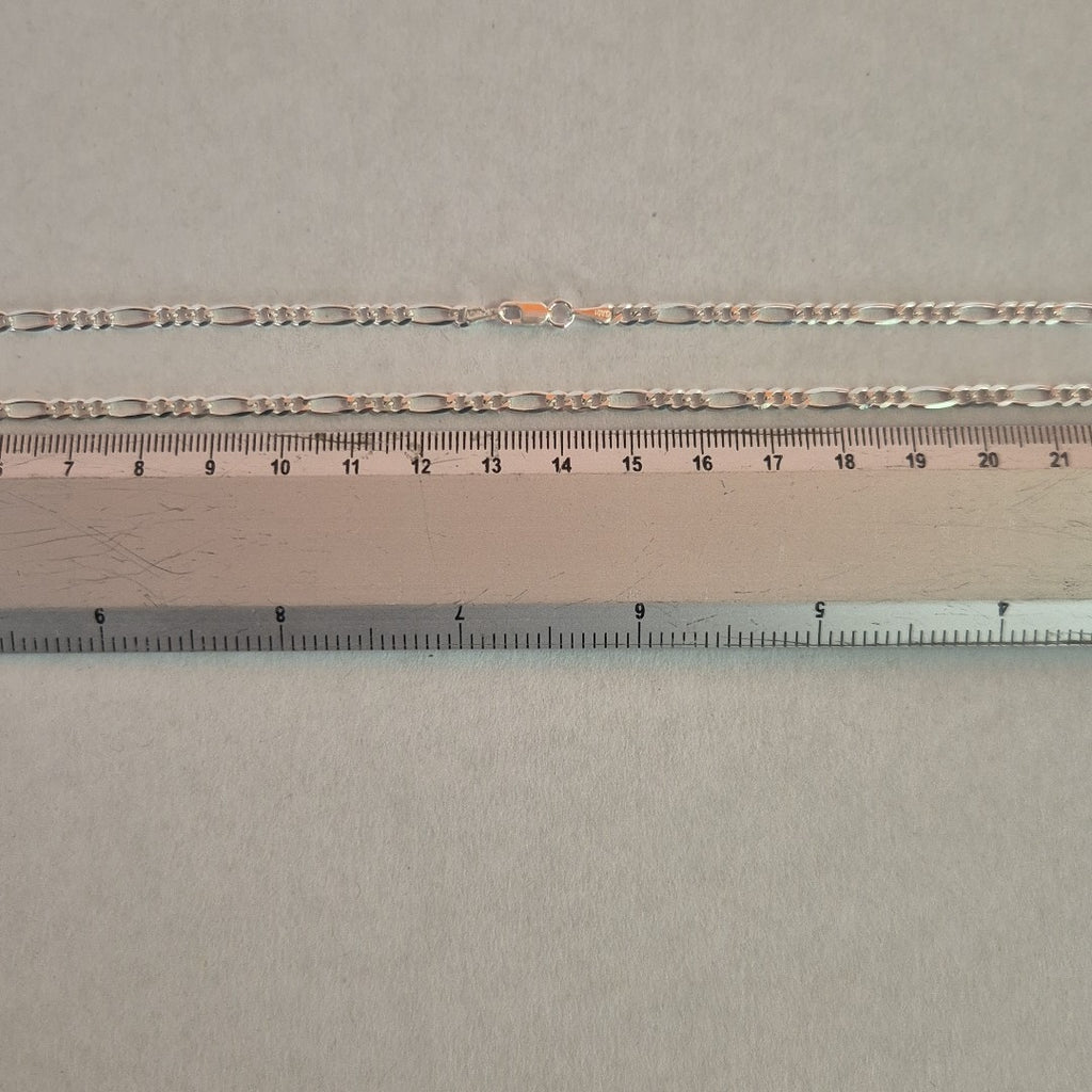 CADENA TEJIDO 3X1 PLATA .925 55 CM 7.4 GR (NUEVO)