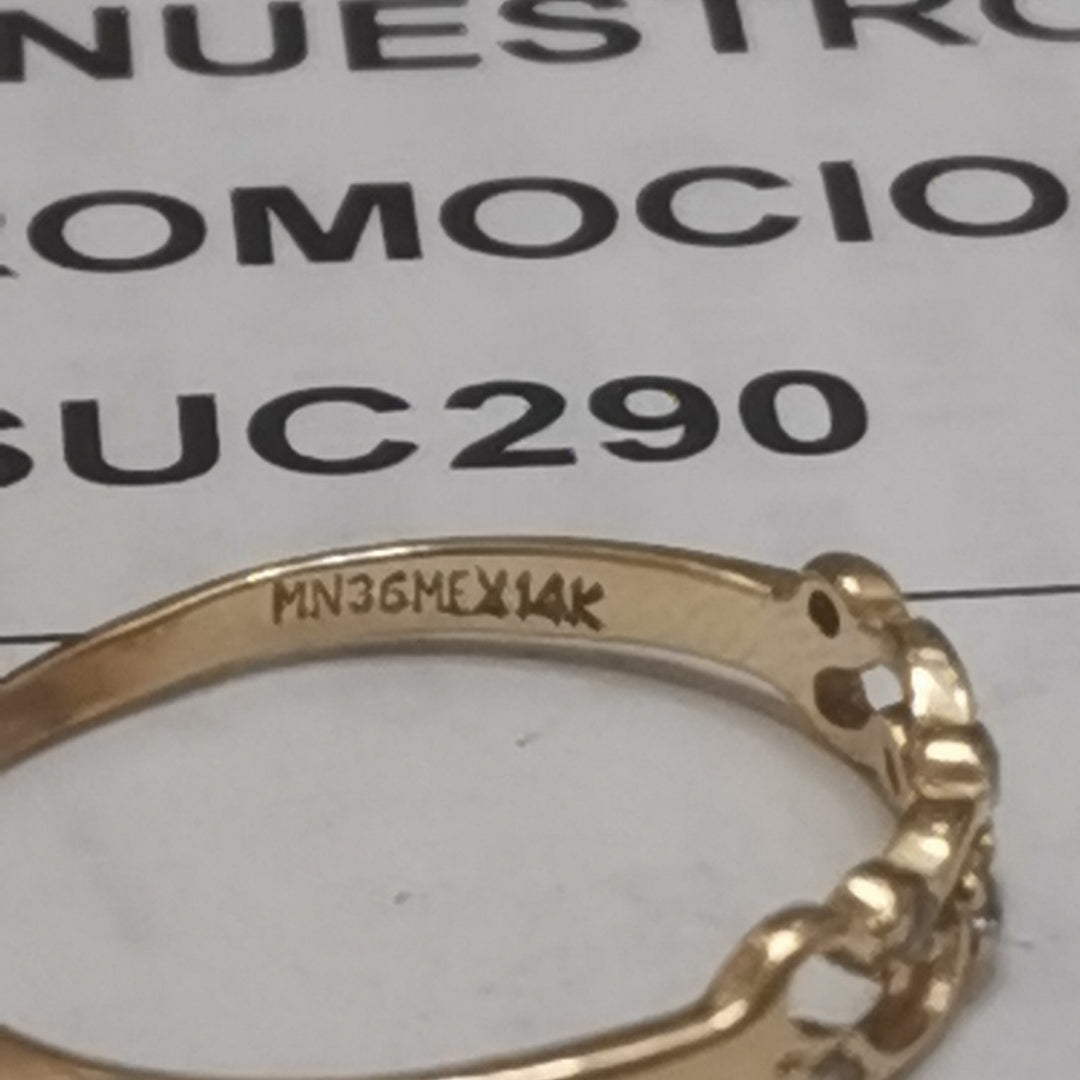 ANILLITO ORO 14 K 1.1 GRMS (SEMINUEVO)
