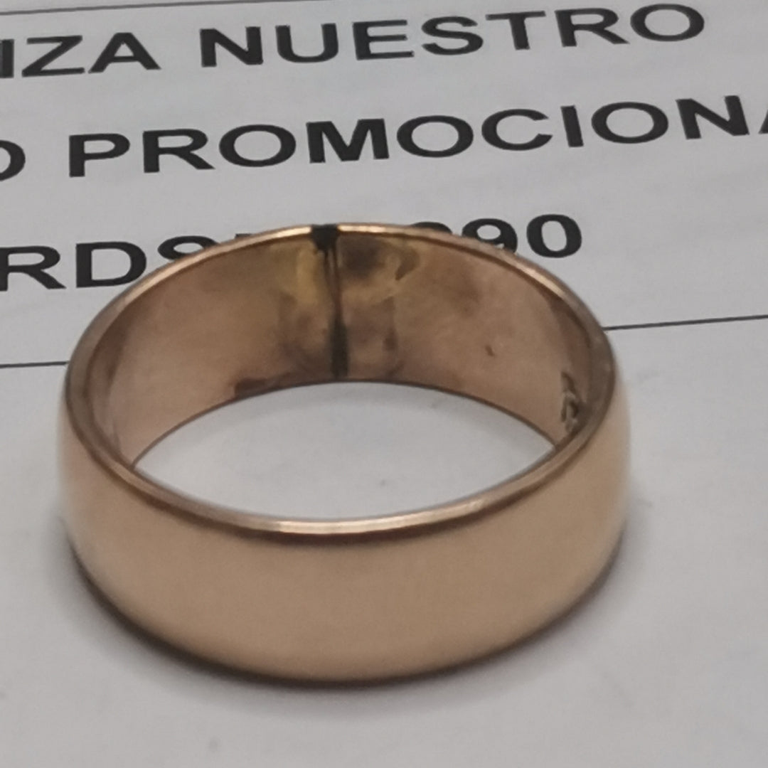 ARGOLLA ORO 10 K 7.4 GRMS (SEMINUEVO)