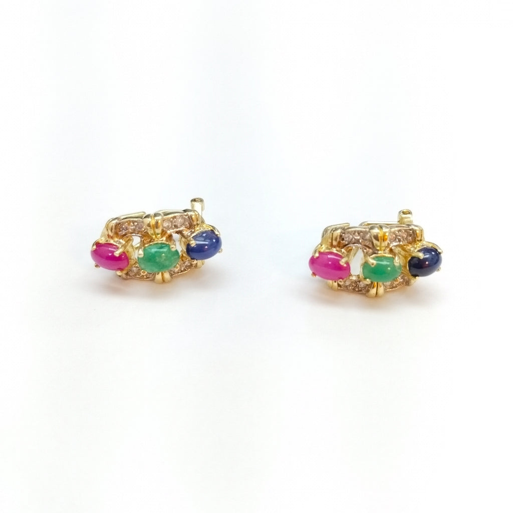 ARETES PAR ORO 14 K 8.4 GRMS (SEMINUEVO)