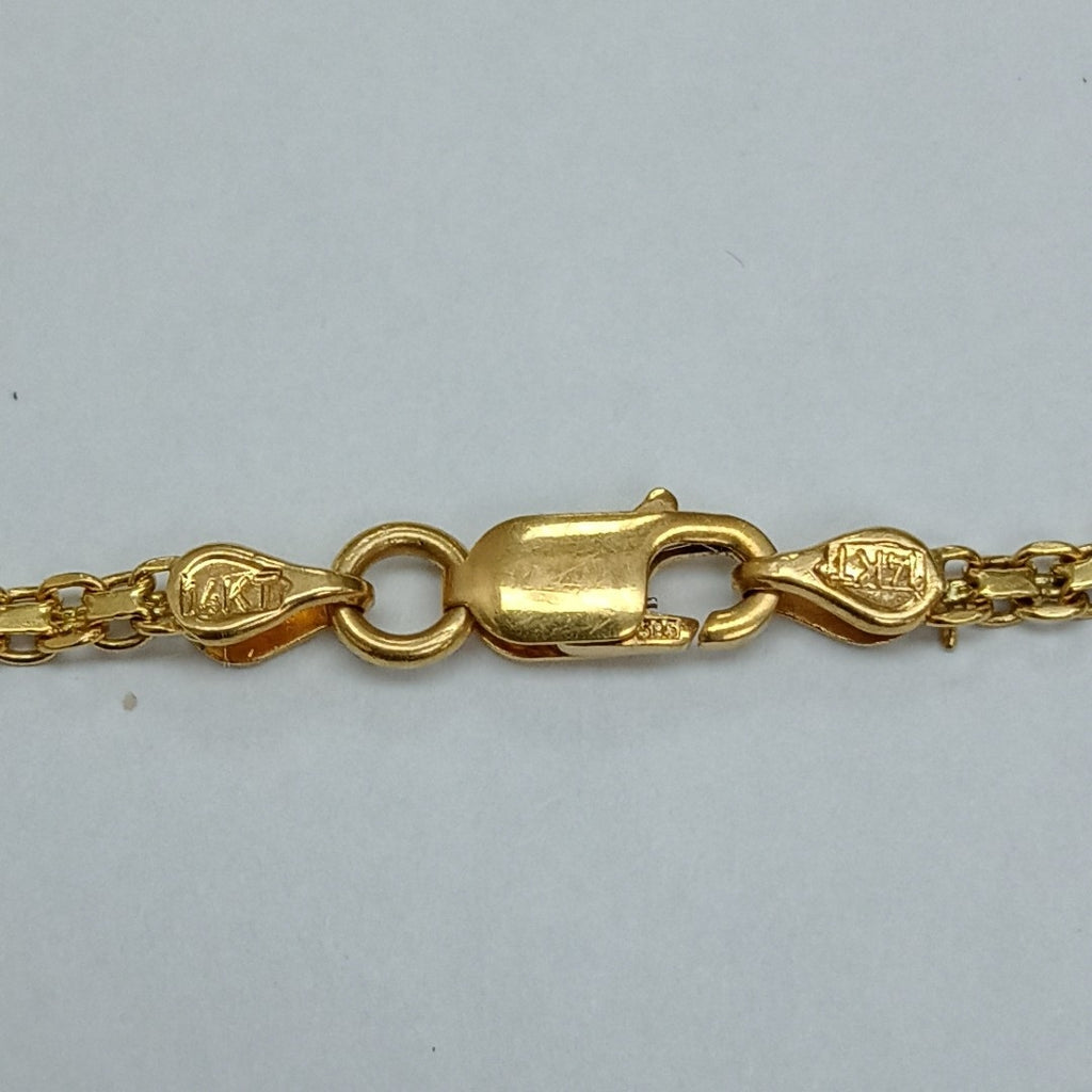 PULSERA ORO 14 K 4.6 GRMS (SEMINUEVO)