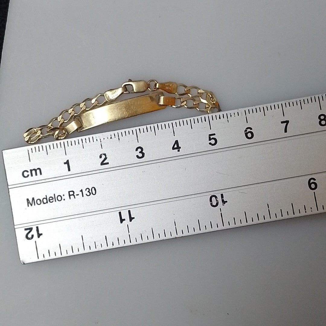 ESCLAVA ORO 14 K 2.6 GRMS (SEMINUEVO)