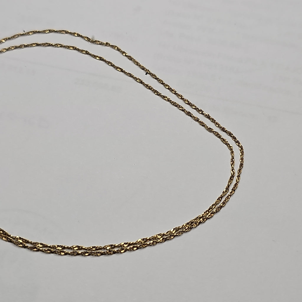CADENA ORO 14 K 1.2 GRMS (SEMINUEVO)