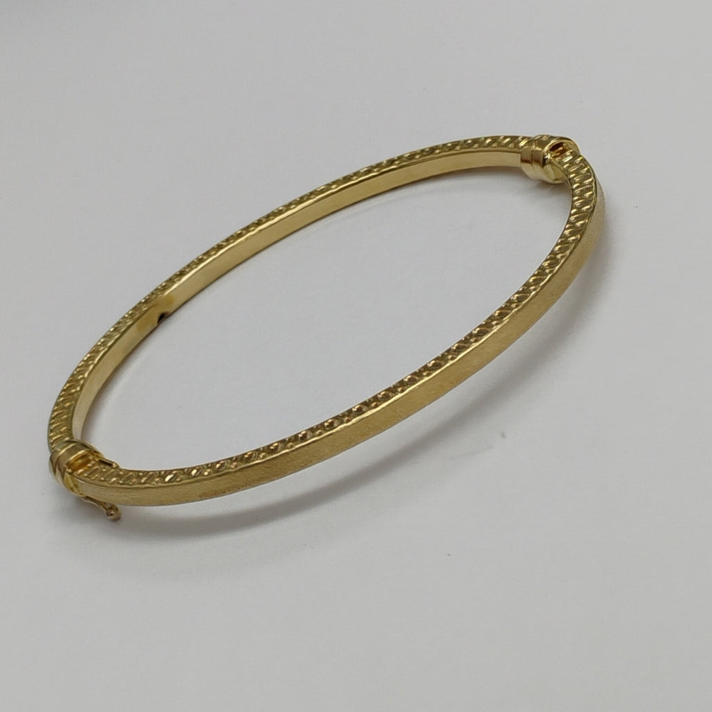 PULSERA RIGIDA ORO 14 K 5,70 GRMS (SEMINUEVO)