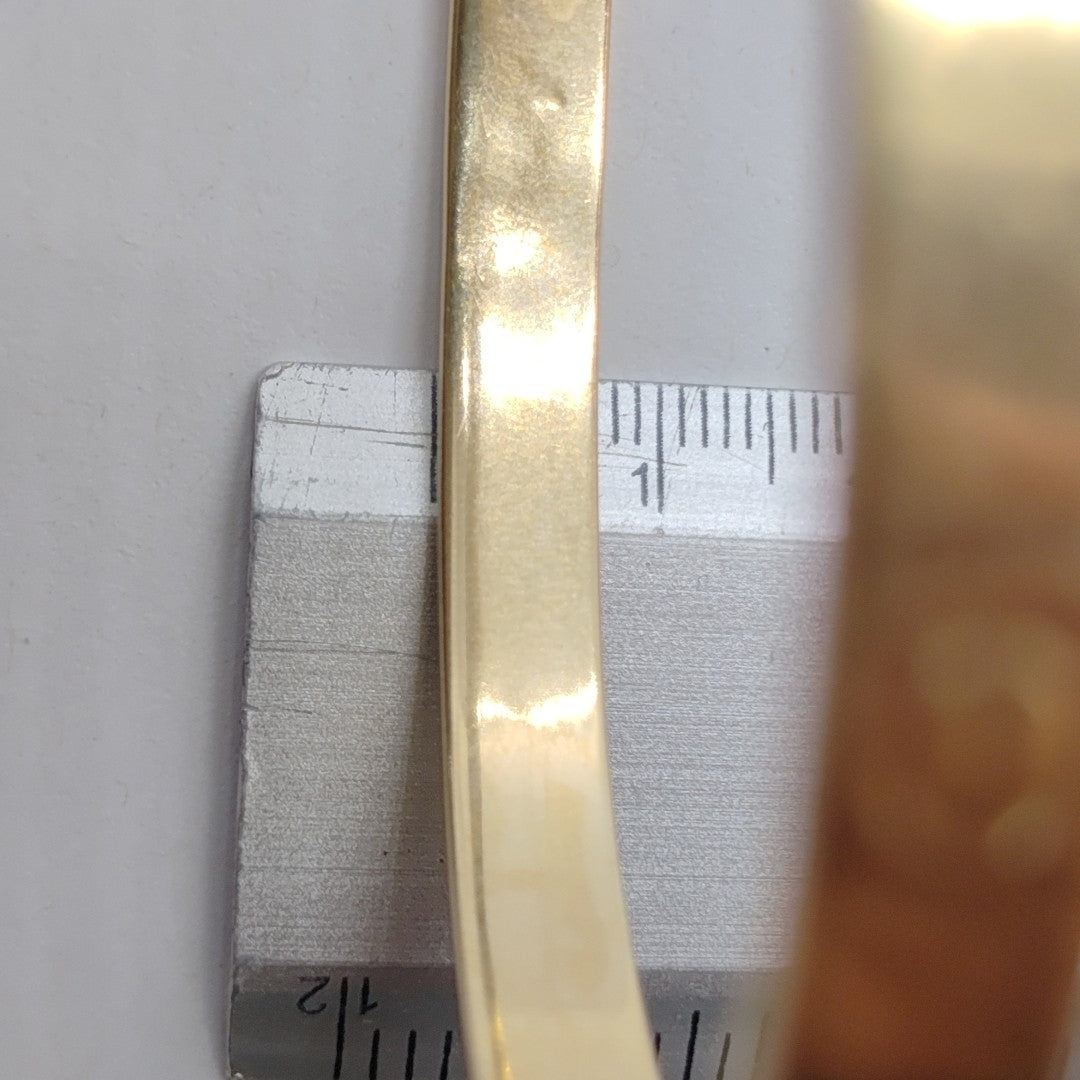 PULSERA RIGIDA ORO 14 K 13.9 GRMS (SEMINUEVO)