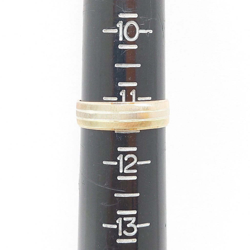 ARGOLLA ORO COMBINADO 14 K 2.8 GRMS (SEMINUEVO)