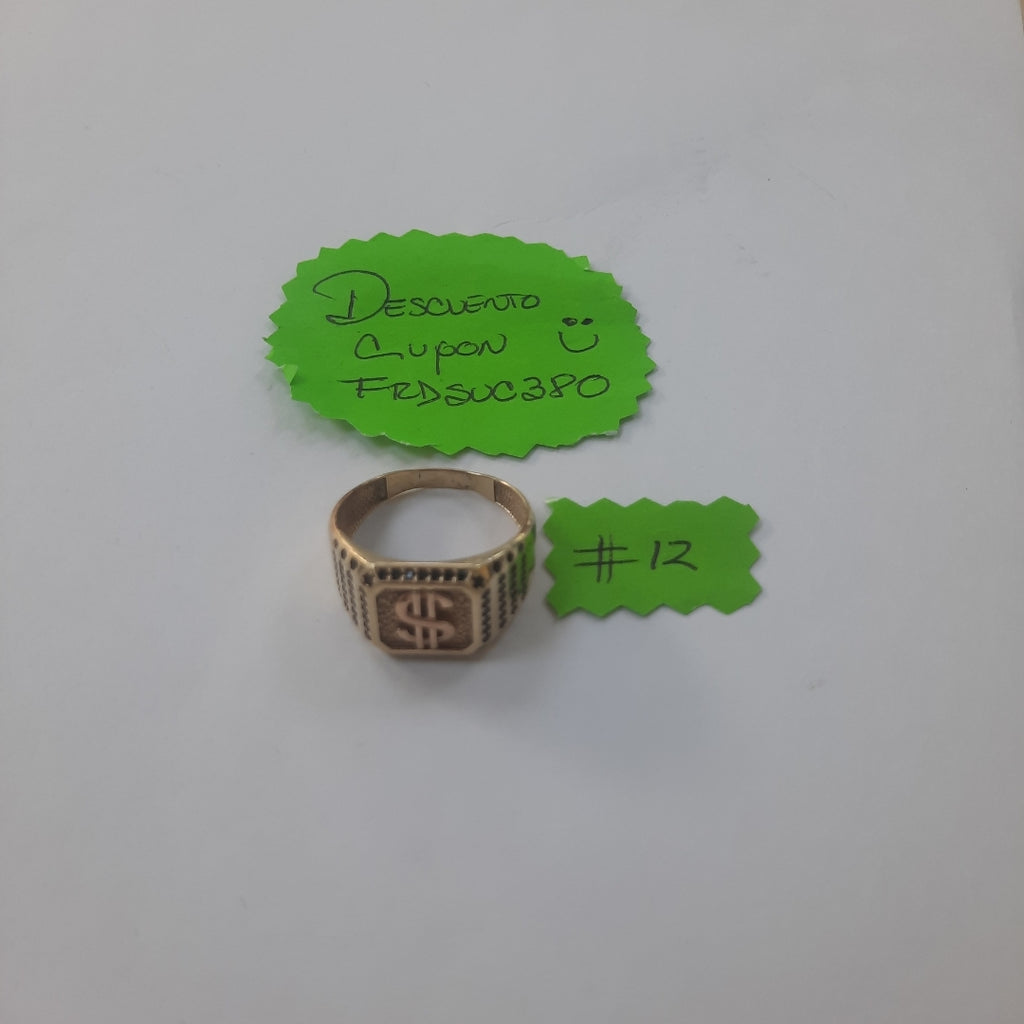 ANILLO ORO 14 K 6 GRMS (SEMINUEVO)